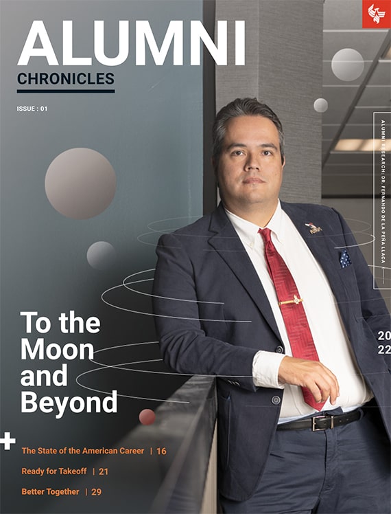 Alumni Chronicles magazine, Issue 1 - To the Moon and Beyond
