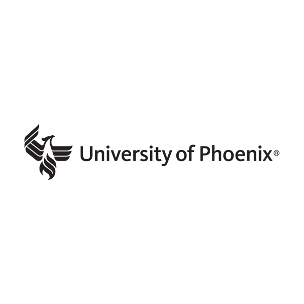 University of Phoenix logo bird with registered trademark