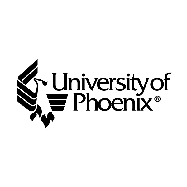 University of Phoenix logo bird with registered trademark