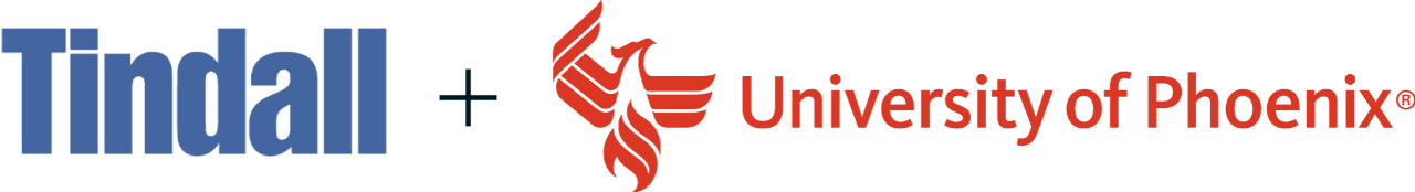 Tindall + University of Phoenis Logos