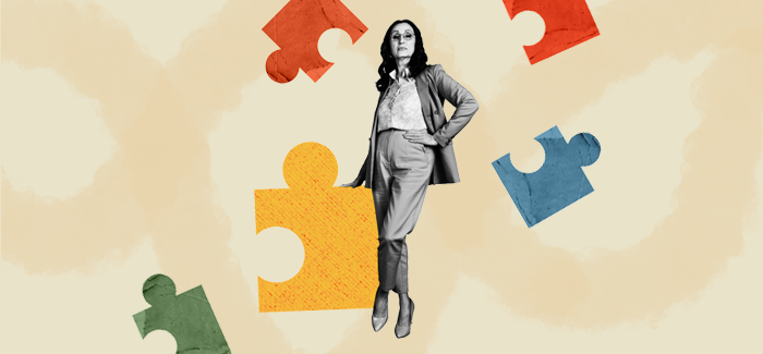 A teacher front and center to represent CE courses online