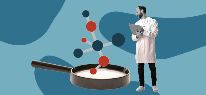 A doctor looking into a magnifying glass to represent evidence-based practice