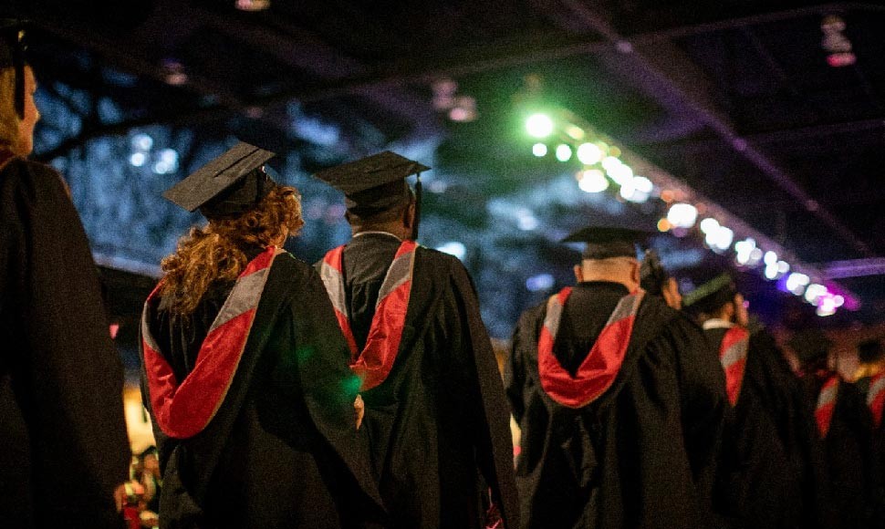 University of Phoenix commencement processional