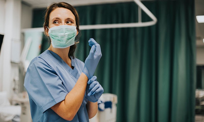 Female RN to represent the future of nursing