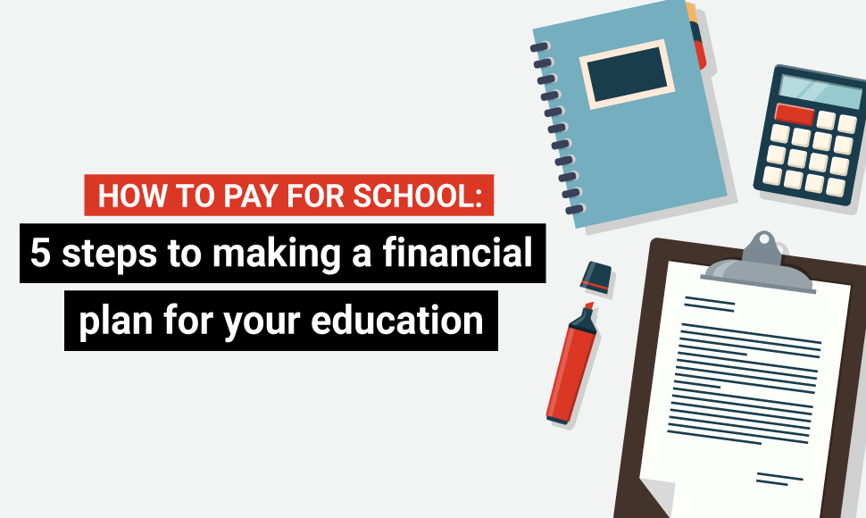 How to pay for school: 5 steps to making a financial plan for your education