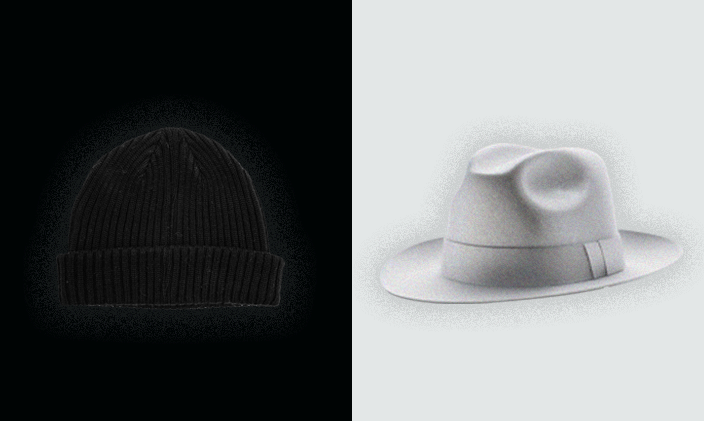 Black hat, white hat