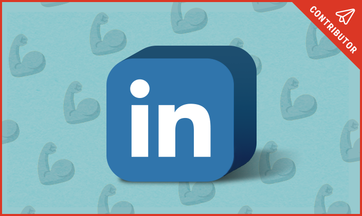 Linkedin logo to signify optimizing your LinkedIn profile