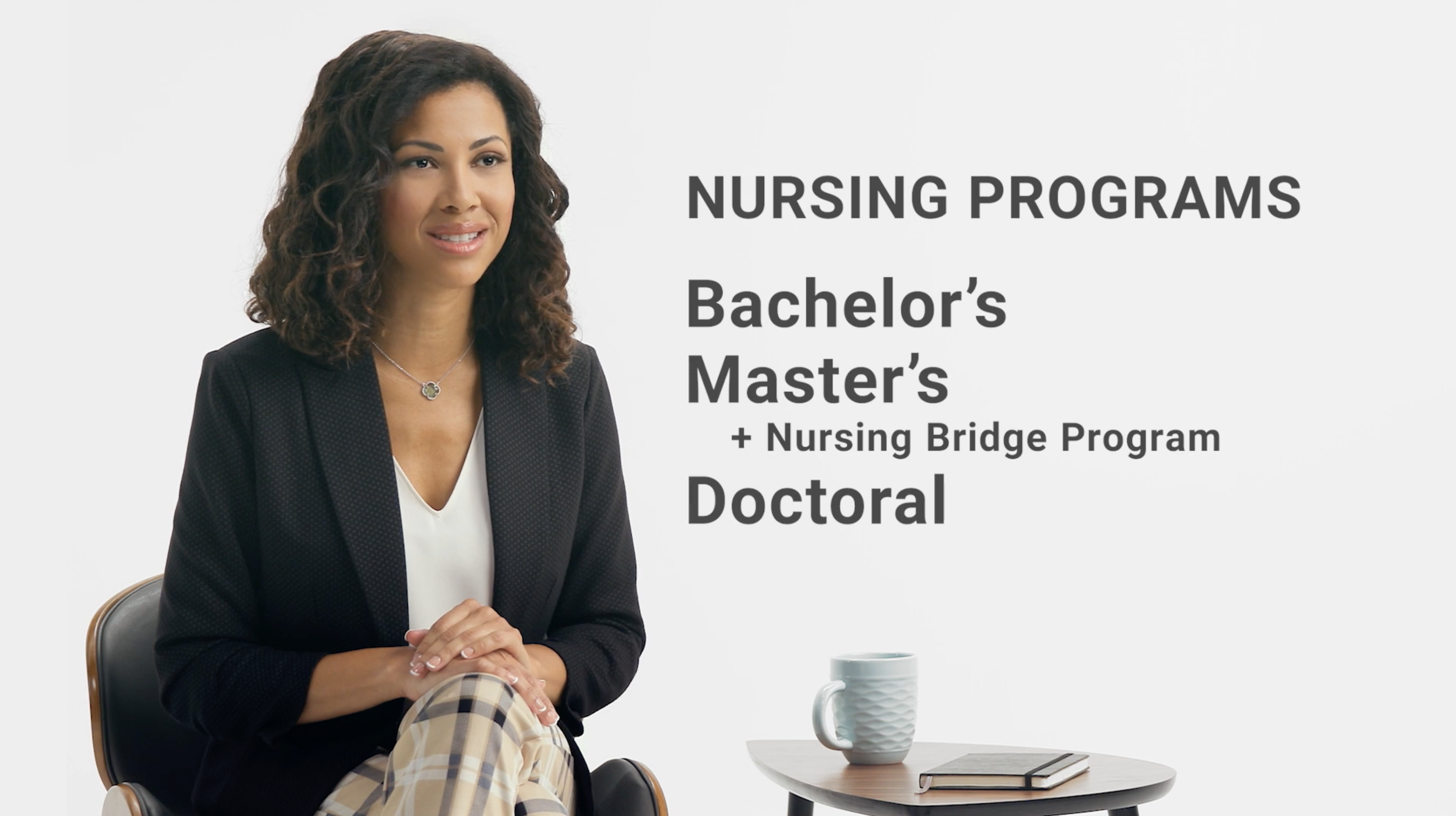 Watch now - Video presents summary of nursing degrees available at University of Phoenix.