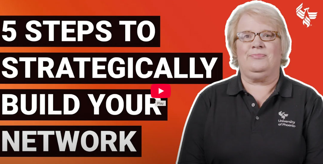 Five steps to strategically build your network