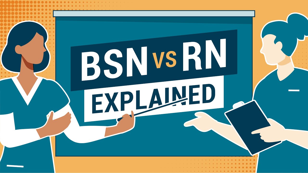 Play video to learn more about the difference between a BSN vs RN