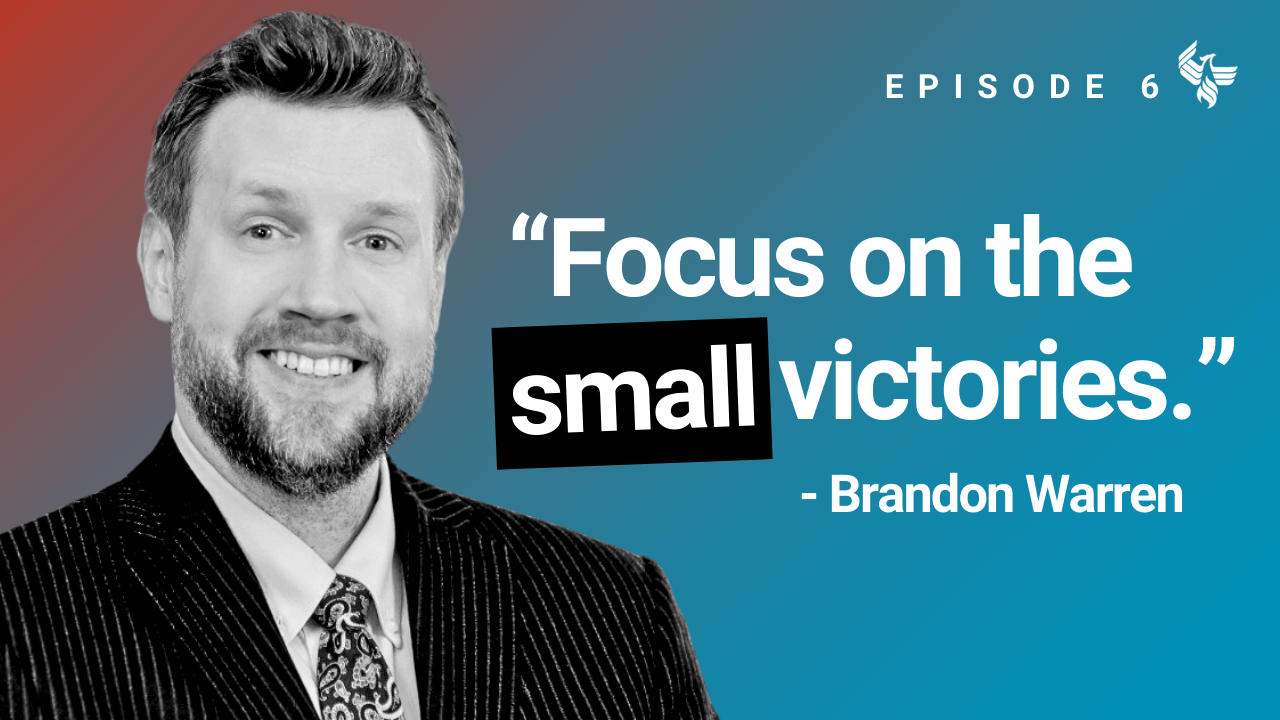 Play video of episode six of the Degrees of Success podcast featuring Brandon Warren.