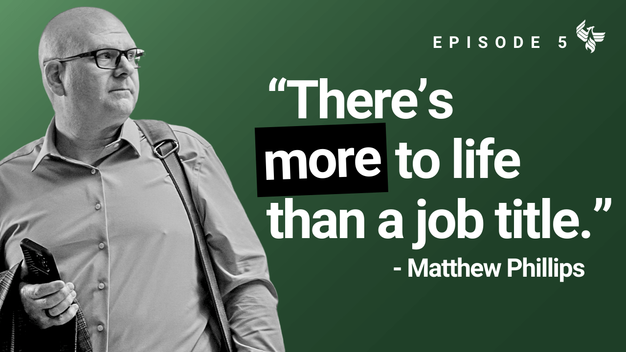 Play video of episode five of the Degrees of Success podcast featuring Matthew Phillips