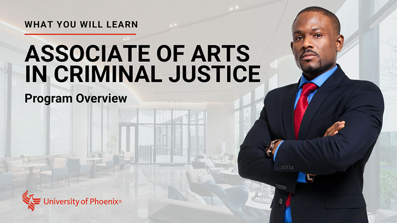 Watch Associate of Arts in Criminal Justice program overview