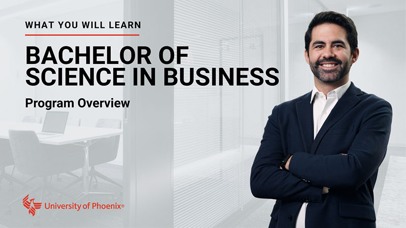 Watch Bachelor of Science in Business program overview