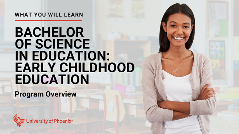 Watch Bachelor of Science in Education: Early Childhood Education program overview