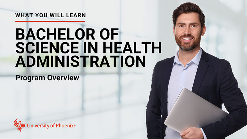 Watch Bachelor of Science in Health Administration program overview