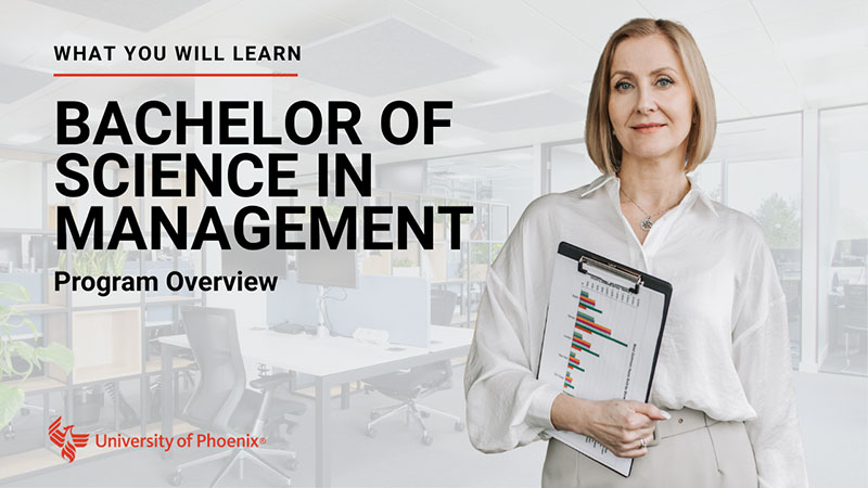 Watch Bachelor of Science in Management program overview