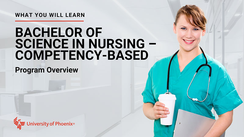 Watch RN to Bachelor of Science in Nursing Competency-Based program overview