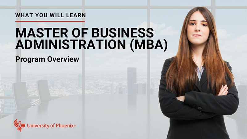 Watch Master of Business Administration (MBA) program overview