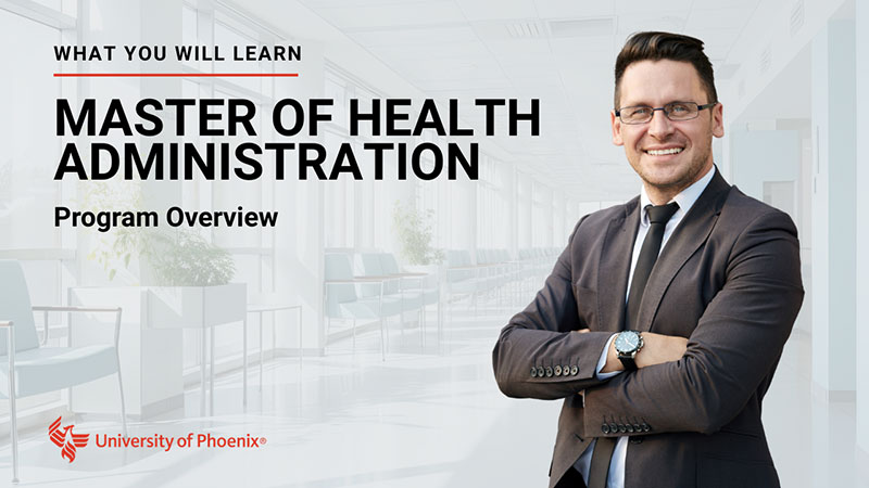 Watch Master of Health Administration program overview
