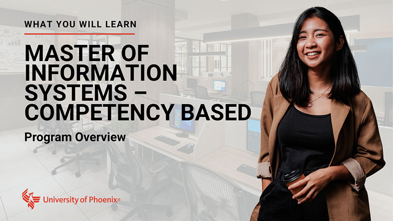 Watch Master of Information Systems – Competency Based (MIS-CB) program overview