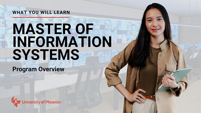 Watch Master of Information Systems program overview