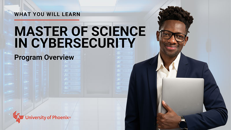 Watch Master of Science in Cybersecurity program overview