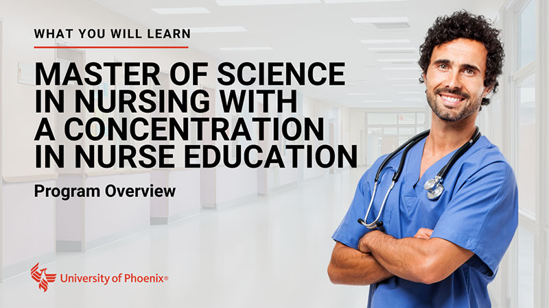 Watch MSN in Nurse Education program overview