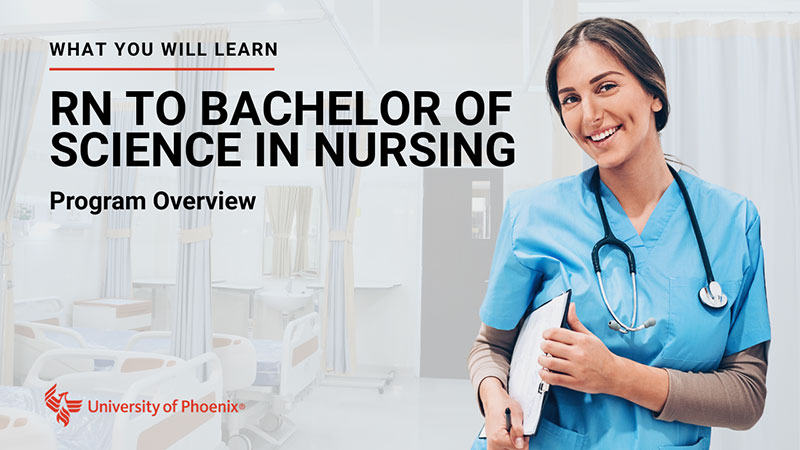Watch RN to Bachelor of Science in Nursing program overview