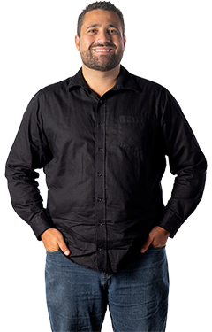 Alumni Casey L. smiling