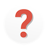 Blue question mark