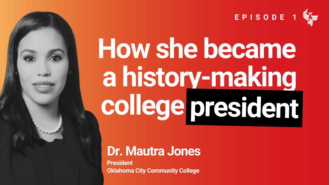 Play video of episode one of the Degrees of Success podcast featuring Dr. Mautra Jones