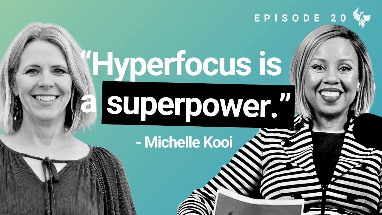 Play video of episode twenty of the Degrees of Success podcast featuring Michelle Kooi