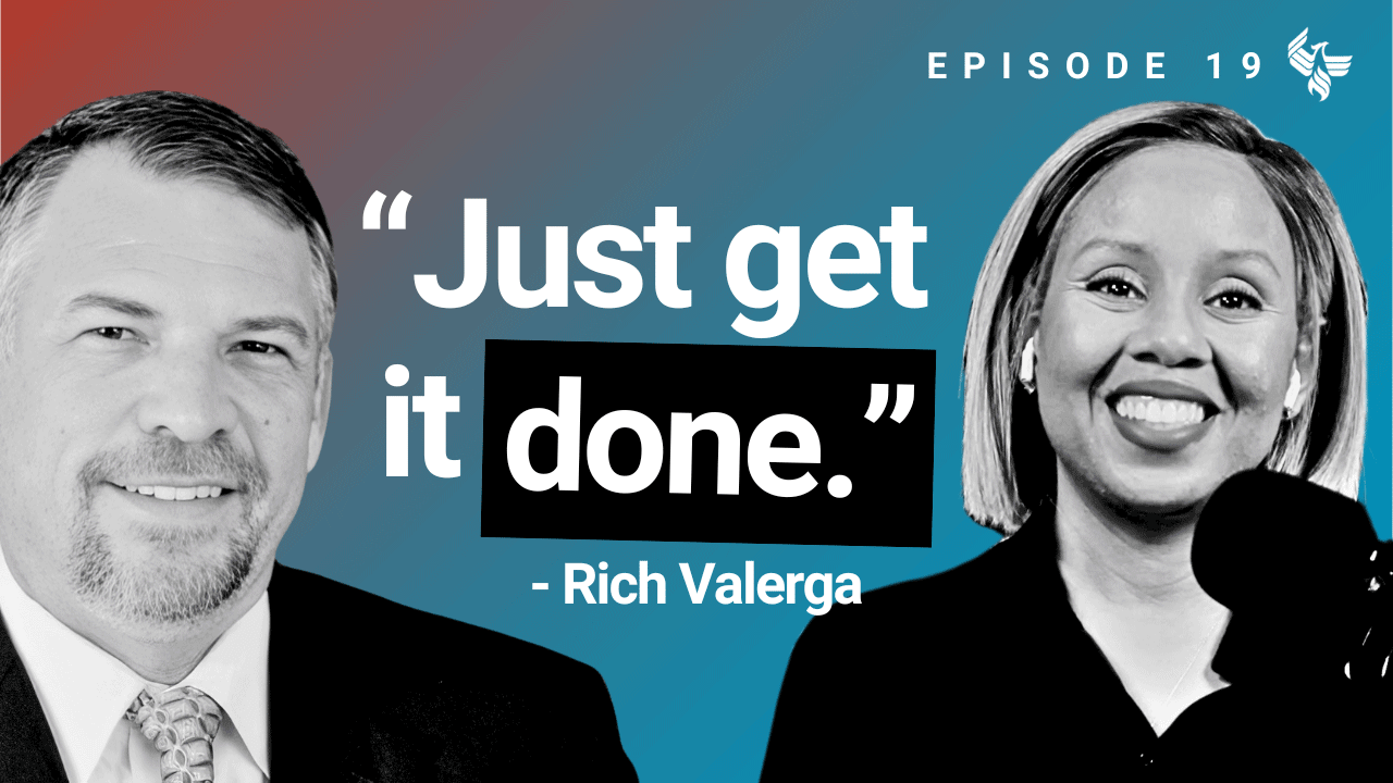 Play video of episode nineteen of the Degrees of Success podcast featuring Rich Valerga
