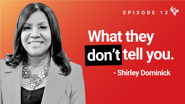 Play video of episode thirteen of the Degrees of Success podcast featuring Shirley Dominick.