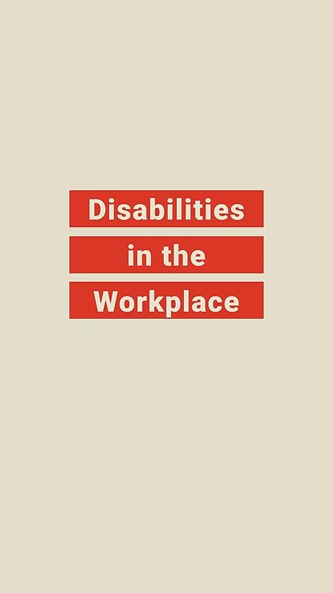 Open and play video on whether employers can do more for disabled workers in new tab.