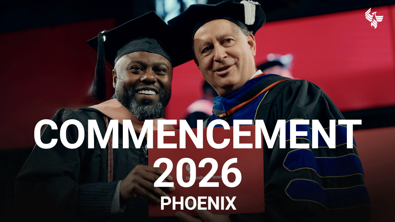 Watch University of Phoenix Commencement 2026 in Phoenix, Arizona