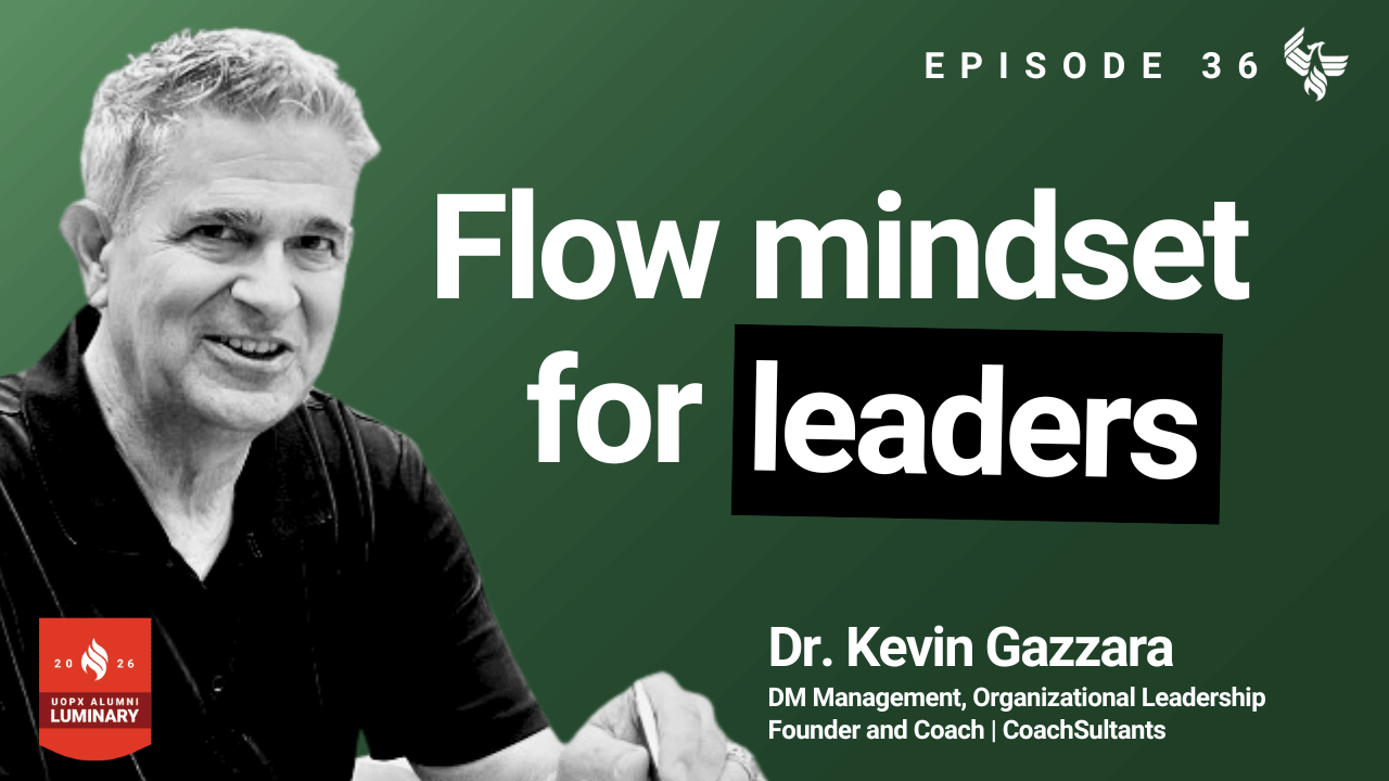 Play video of episode thirty-six of the Degrees of Success podcast featuring Dr. Kevin Gazarra.