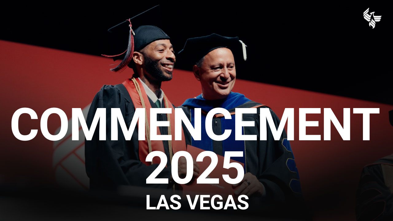 Play intro video of University of Phoenix Commencement Ceremonies Las Vegas 2025