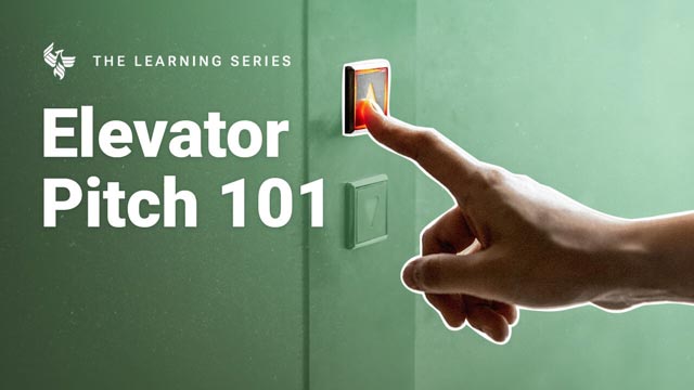 Open and play video on perfecting your elevator pitch in new tab.