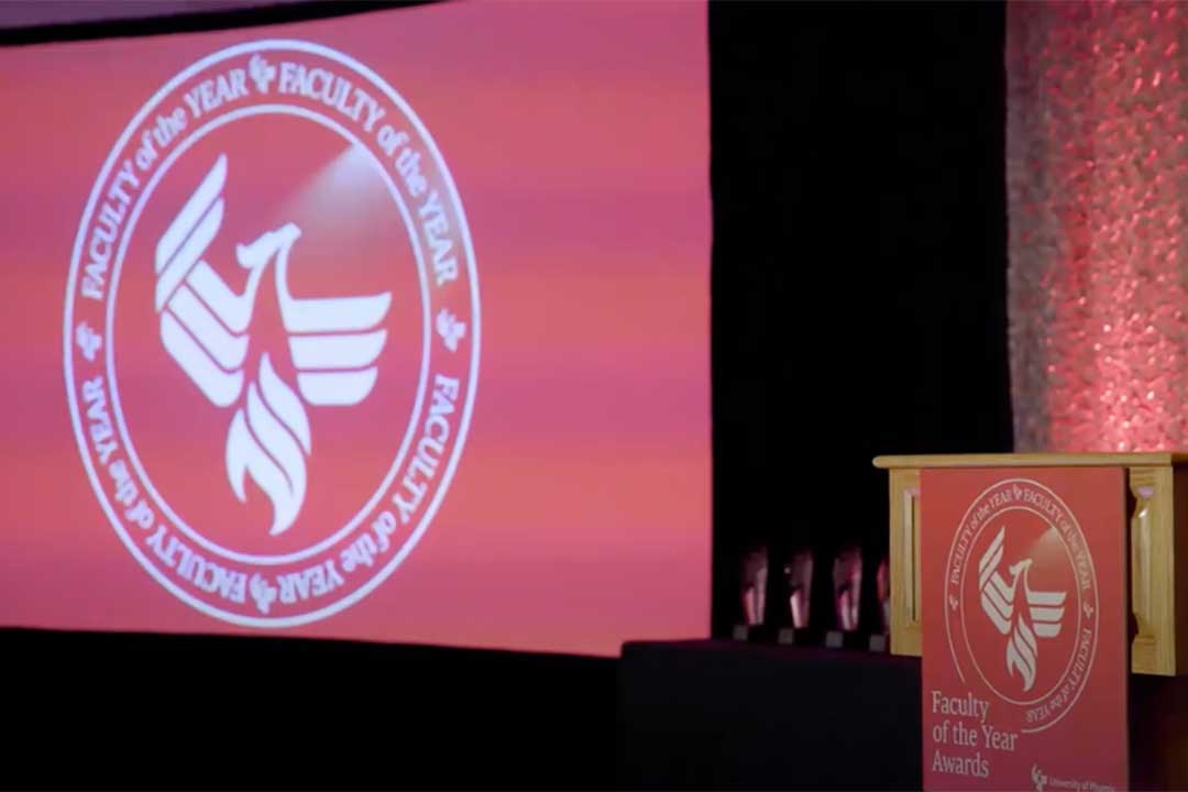 Faculty of the year recognition