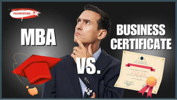 YouTube video MBA vs. Business Certificate: Which Is Right for You? 