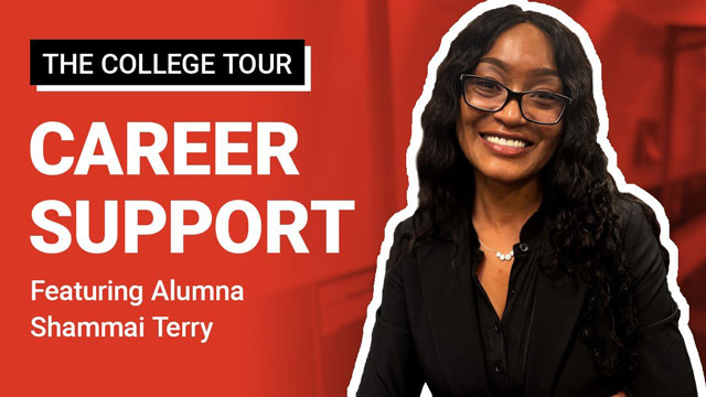 Open and play Shammai Terry's The College Tour video.