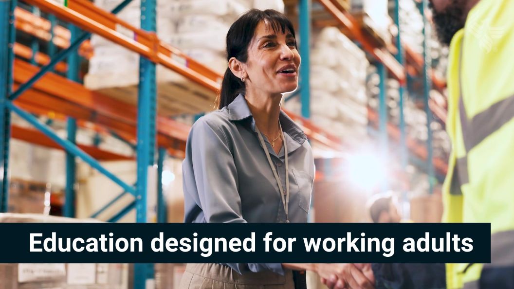 Education designed for working adults