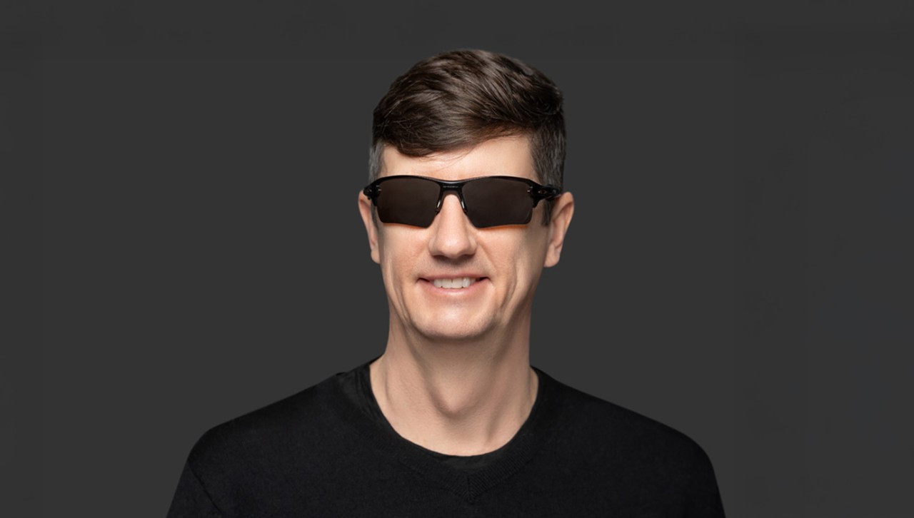 A portrait of Ed Summers: Middle-aged white male with short brown hair and sunglasses