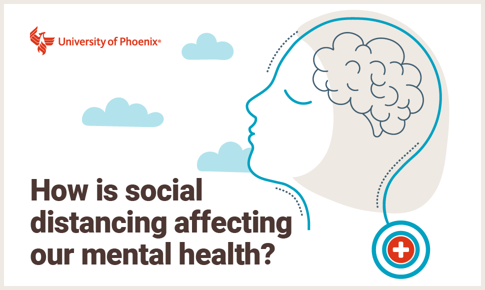 How is social distancing affecting our mental health?