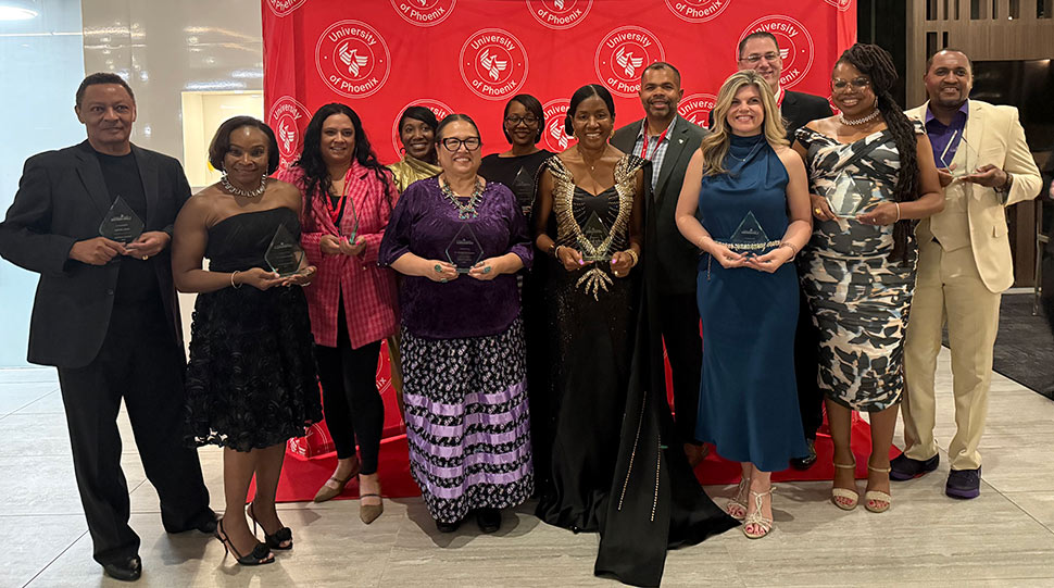 Pictured here: 2026 University of Phoenix Luminaries Honored at celebration in Phoenix.