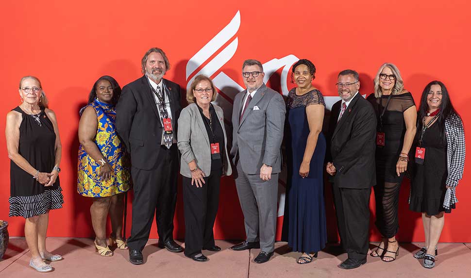 2026 University of Phoenix Faculty of the Year award winners pictured above.