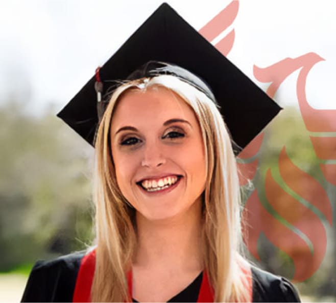 Headshot of Laura J., BSB, 2019