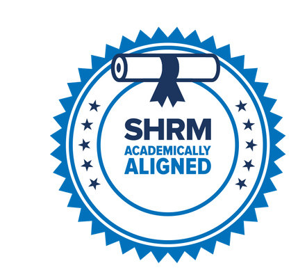 Society for Human Resource Management Academically Aligned seal